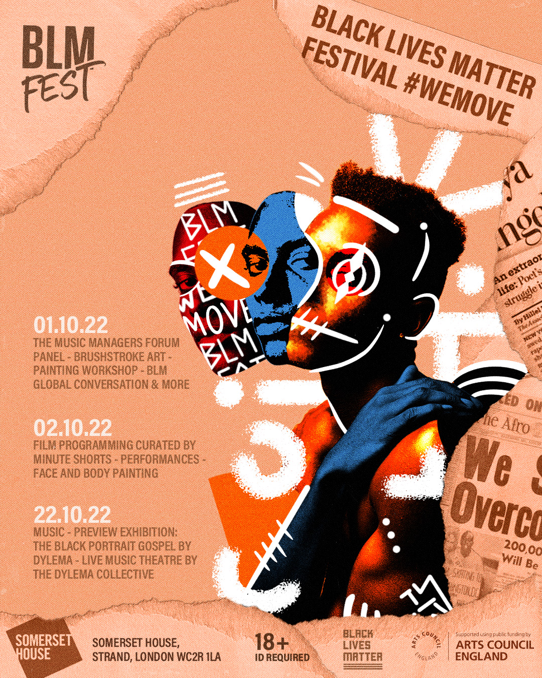 BLM Festival Poster