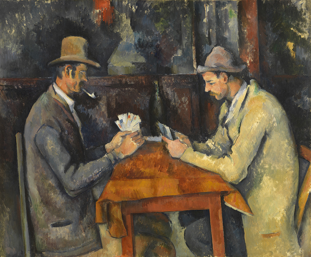 Paul Cézanne, The Card Players, 1892-96, The Courtauld, London (Samuel Courtauld Trust) © The Courtauld