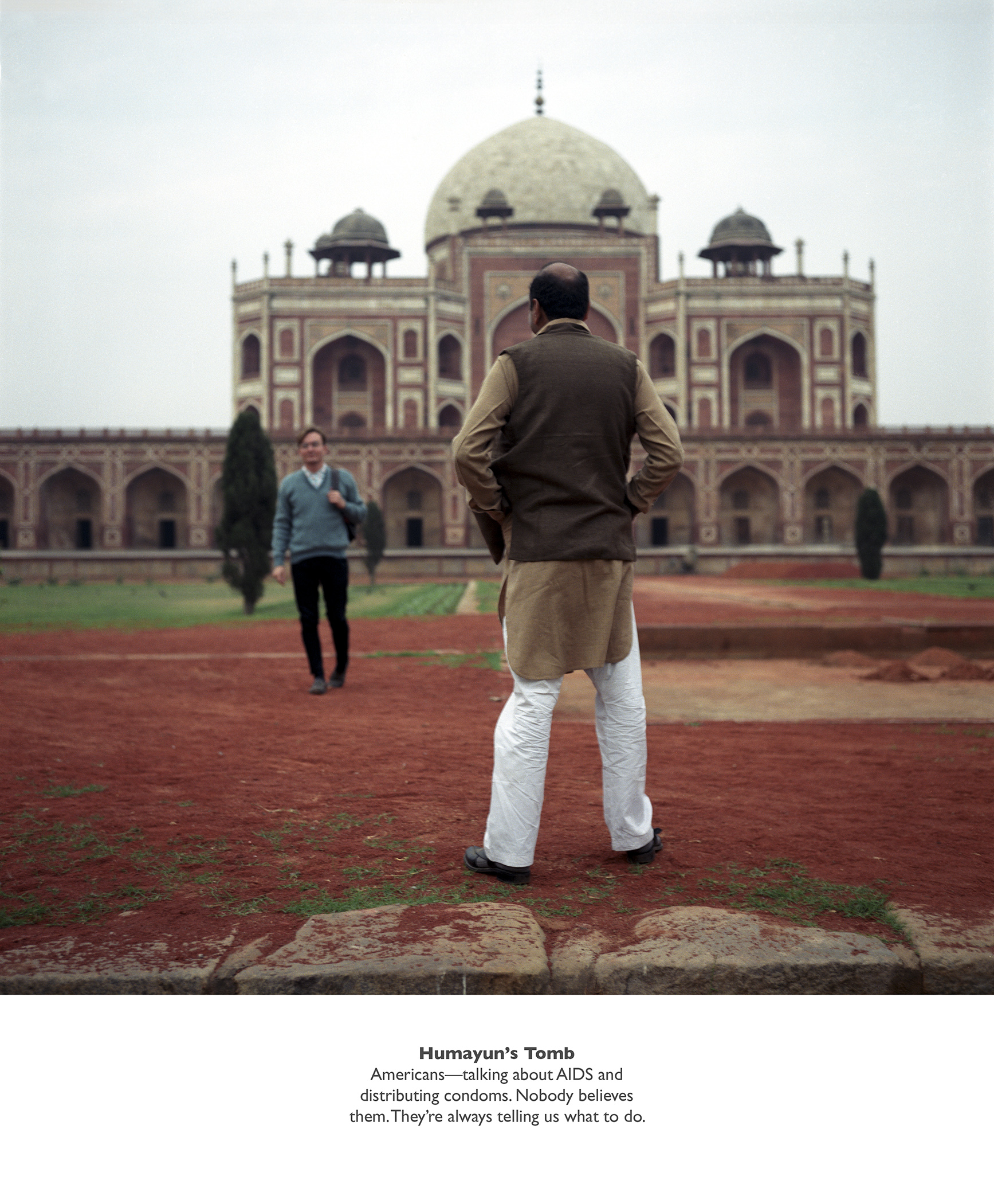 Sunil Gupta, Humayun's Tomb, from the series Exiles, 1987. Arts Council Collection, Southbank Centre, London © the artist.