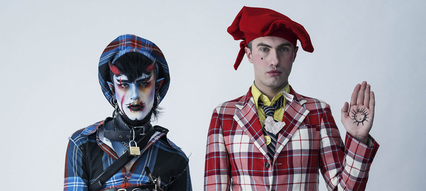 Jenkin van Zyl and Charles Jeffrey, Photo by Tim Walker