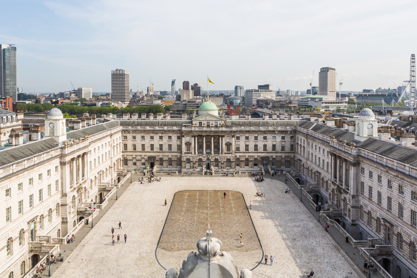 The Edmond J. Safra Fountain Court, Somerset House, Image by Kevin Meredith