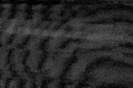An image of TV static - grey flecks on black background.