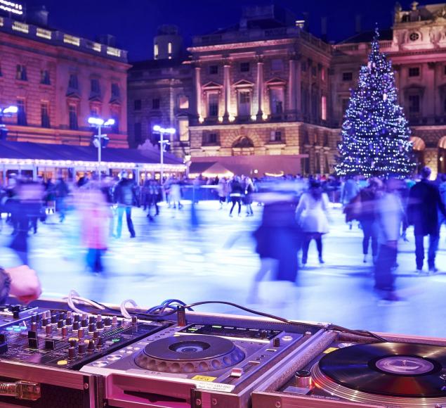 Skate Lates - Skate at Somerset House with Fortnum & Mason (c) James Bryant