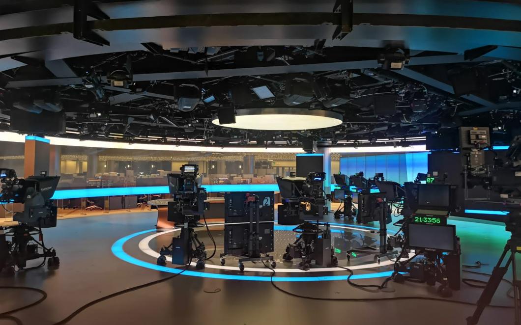 A newsroom at Bloomberg's European HQ in the City of London