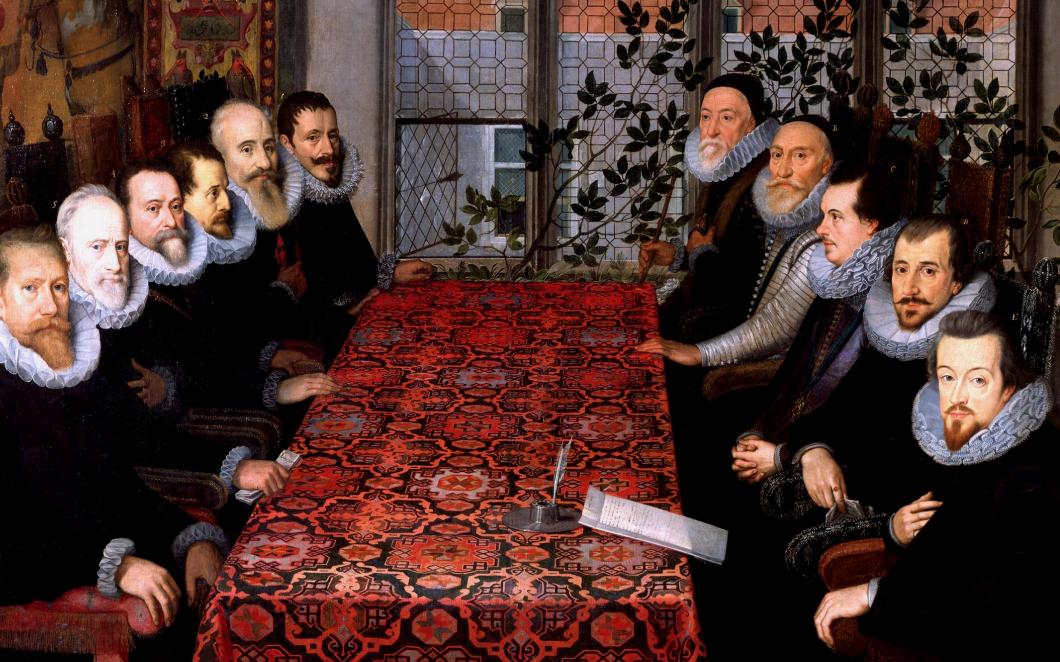 The Somerset House Conference, 1604, by unknown artist © The National Portrait Gallery, London