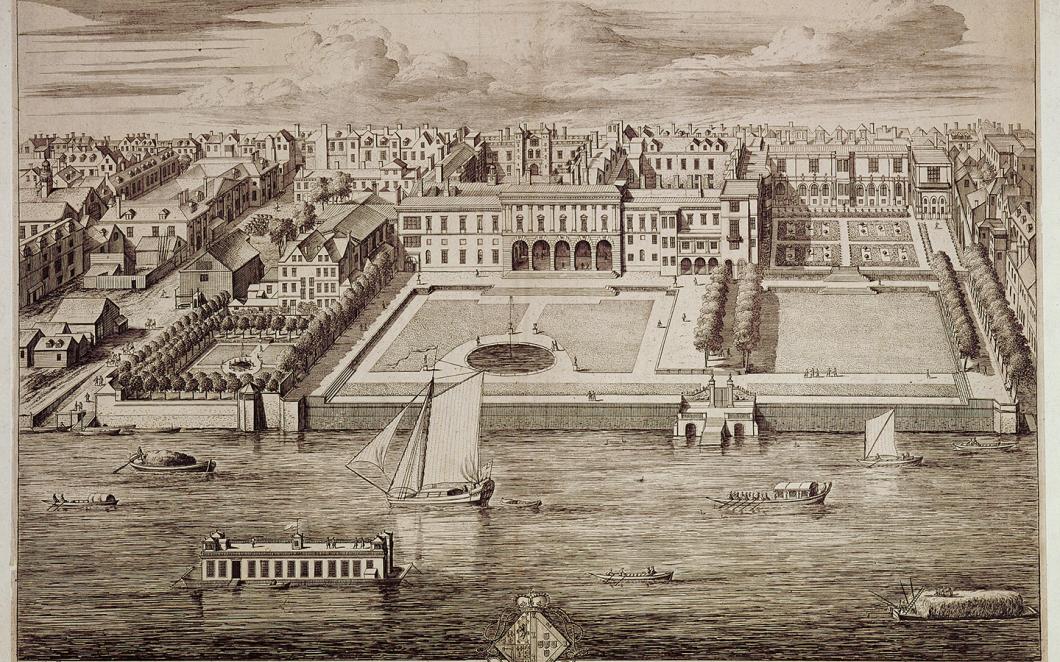 Old Somerset House and the Thames