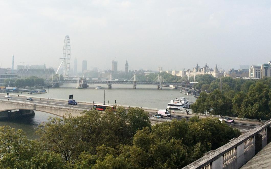 Roof view from Somerset House