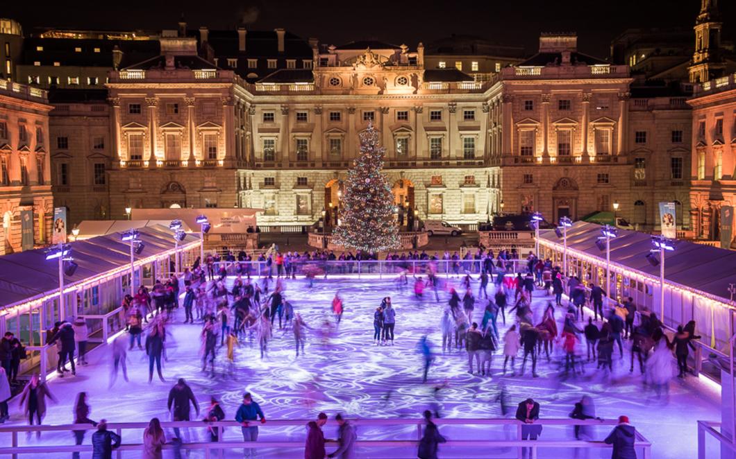 SKATE at Somerset House with Fortnum & Mason © David Jensen