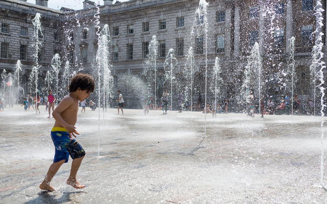 The Edmond J. Safra Fountain Court, Somerset House, Image by Kevin Meredith