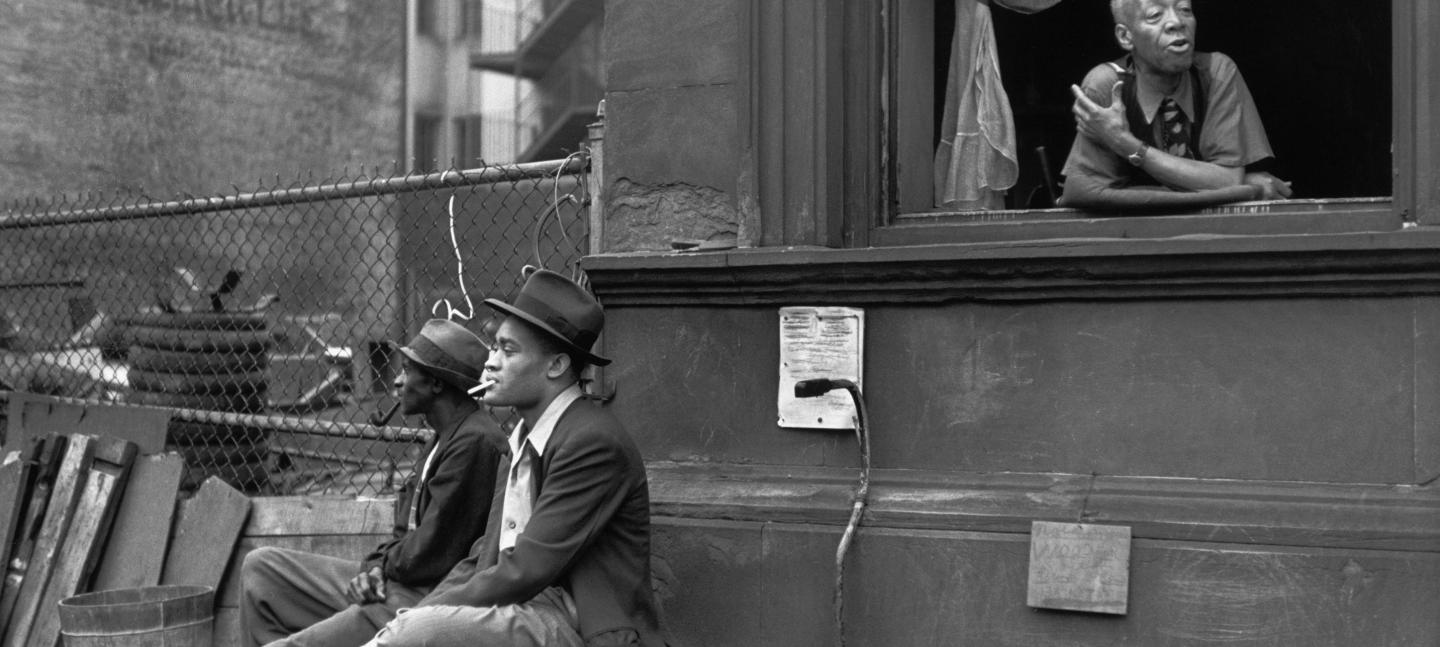 Henri Cartier-Bresson. Harlem, New York, 1947