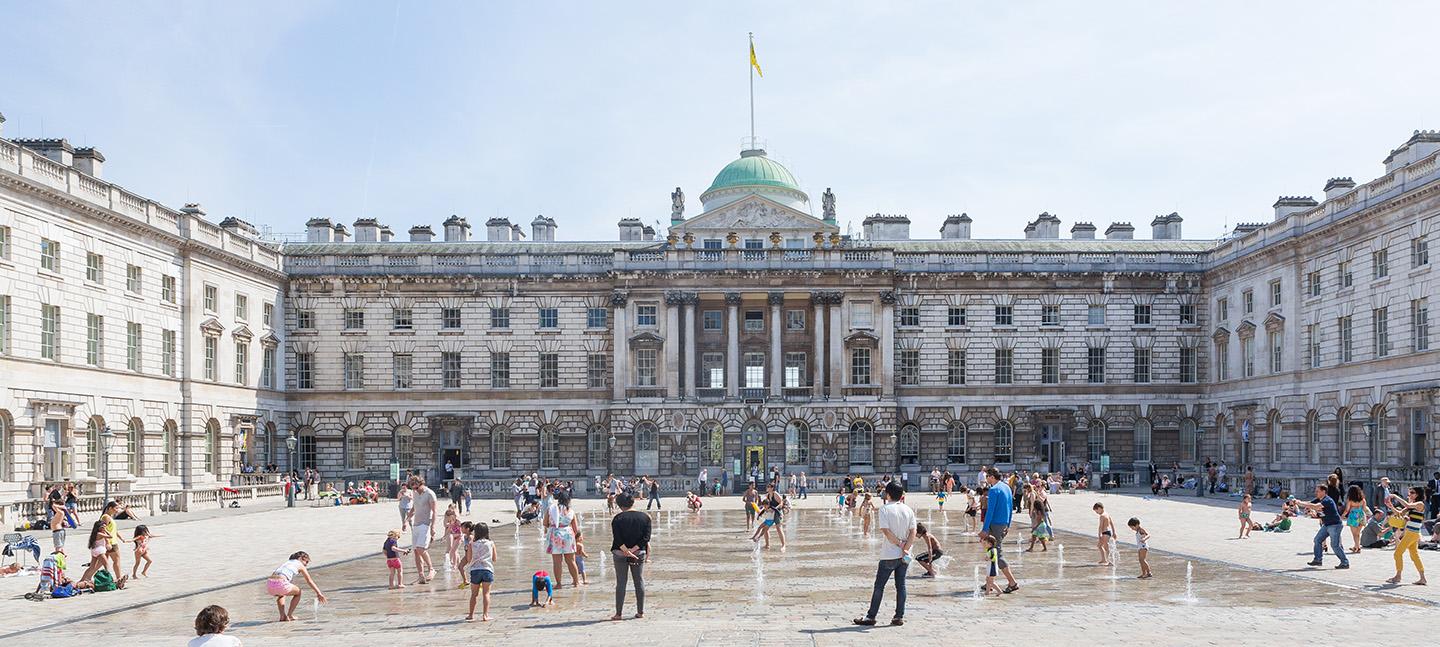 The Edmond J. Safra Fountain Court, Somerset House, Image by Kevin Meredith