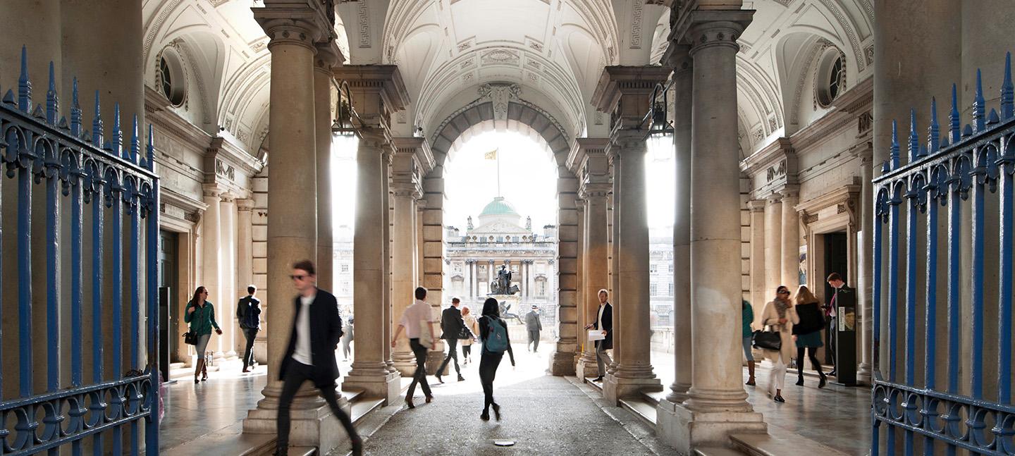 Strand entrance of Somerset House