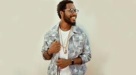 A portrait of US composer and musican Cory Henry