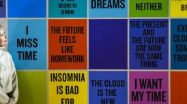 Douglas Coupland's Slogans for the 21st Century (2011-Present) at 247 at Somerset House (c) Stephen Chung for Somerset House