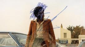 Photo by Karl Ohiri, titled 'How to mend a broken heart'. It shows a defaced photo of a Black woman leant on a car.