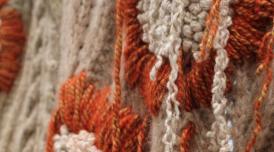 Close-up of knitwear