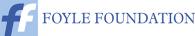 Foyle Foundation logo. Two Fs are placed by side by side in a light blue box. Next to the box are the words Foyle Foundation.
